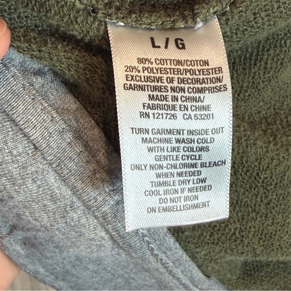 Vintage Aeropostale Shorts Men’s Large Green Fleece Baggy Drawstring Y2K Retro - Picture 8 of 13